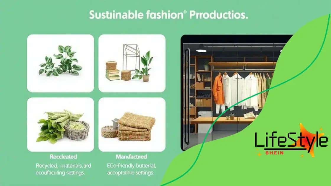 Sustainable practices in Shein