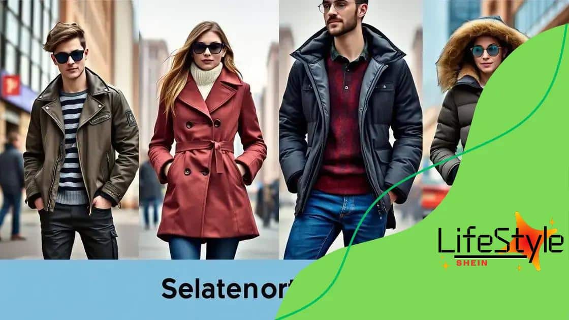 Statement outerwear for any season