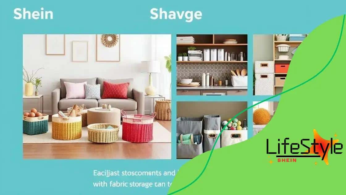 Creative ways to use Shein products in your home