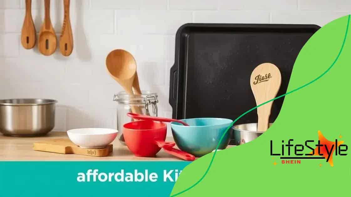 Affordable kitchen tools for every chef