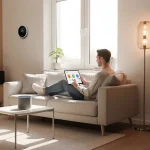 DIY Smart Home Automation: Install 3 Systems in 2 Hours Smart home automation setup in a modern living room